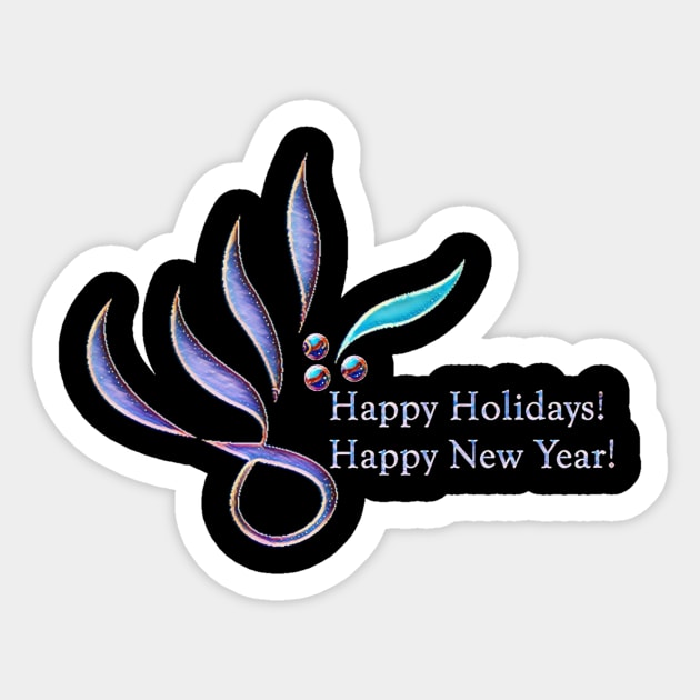 HAPPY HOLIDAYS! - HAPPY NEW YEARS! Sticker by MACIBETTA